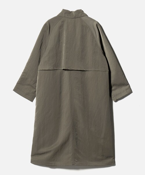 BEAUTY&YOUTH UNITED ARROWS（ビューティーアンドユースユナイテッドアローズ）の「ナイロン ステンカラーコート（ステンカラーコート・レディース・ベージュ/ダークグレー・M/S）」の3枚目の写真