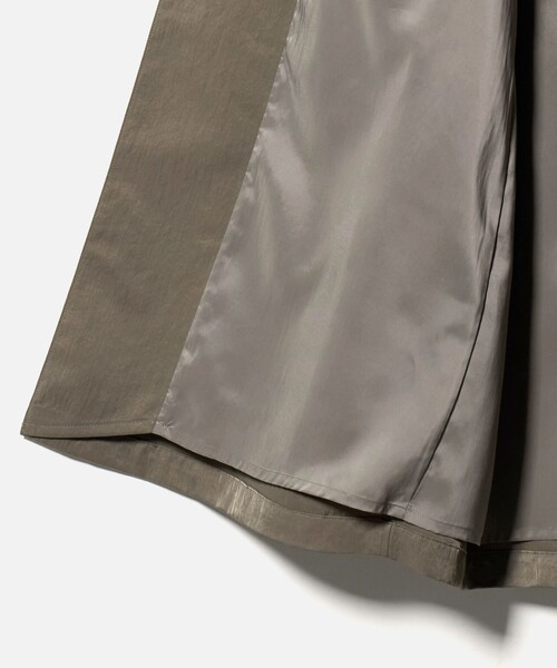 BEAUTY&YOUTH UNITED ARROWS（ビューティーアンドユースユナイテッドアローズ）の「ナイロン ステンカラーコート（ステンカラーコート・レディース・ベージュ/ダークグレー・M/S）」の13枚目の写真