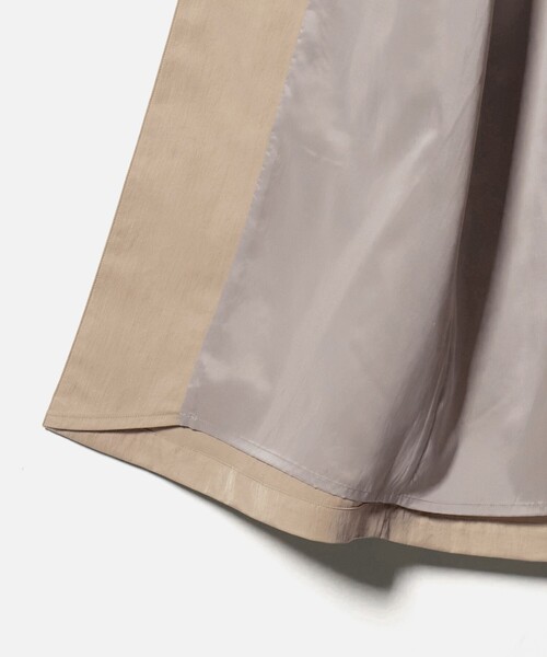 BEAUTY&YOUTH UNITED ARROWS（ビューティーアンドユースユナイテッドアローズ）の「ナイロン ステンカラーコート（ステンカラーコート・レディース・ベージュ/ダークグレー・M/S）」の5枚目の写真