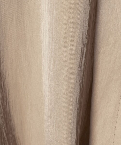 BEAUTY&YOUTH UNITED ARROWS（ビューティーアンドユースユナイテッドアローズ）の「ナイロン ステンカラーコート（ステンカラーコート・レディース・ベージュ/ダークグレー・M/S）」の4枚目の写真
