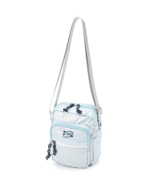 LOVETOXIC（ラブトキシック）の「【LTXC】【ラク軽】メッシュポケットミニショルダー（ショルダーバッグ・キッズ・ブラック/サックスブルー/シルバー/オフホワイト・F）」の4枚目の写真