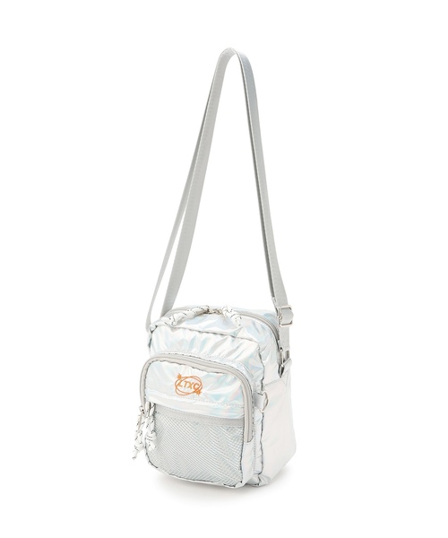 LOVETOXIC（ラブトキシック）の「【LTXC】【ラク軽】メッシュポケットミニショルダー（ショルダーバッグ・キッズ・ブラック/サックスブルー/シルバー/オフホワイト・F）」の9枚目の写真