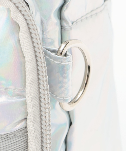 LOVETOXIC（ラブトキシック）の「【LTXC】【ラク軽】メッシュポケットミニショルダー（ショルダーバッグ・キッズ・ブラック/サックスブルー/シルバー/オフホワイト・F）」の16枚目の写真