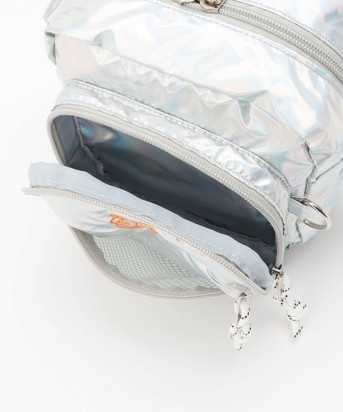 LOVETOXIC（ラブトキシック）の「【LTXC】【ラク軽】メッシュポケットミニショルダー（ショルダーバッグ・キッズ・ブラック/サックスブルー/シルバー/オフホワイト・F）」の19枚目の写真