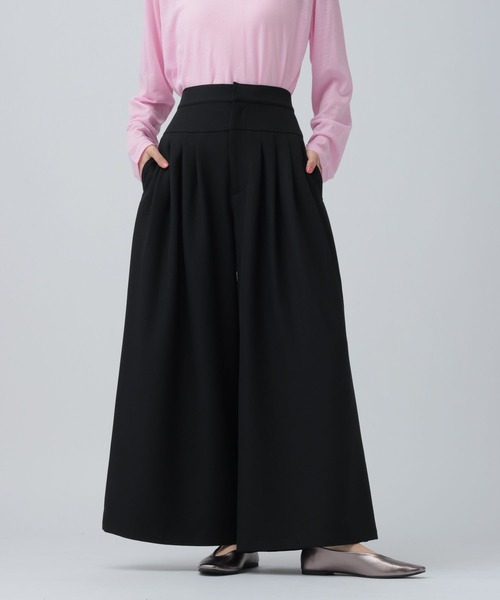 LEPSIM（レプシィム）の「メニータックワイドパンツ　638797（その他パンツ・レディース・ベージュ系その他/ブラック・FREE）」の3枚目の写真