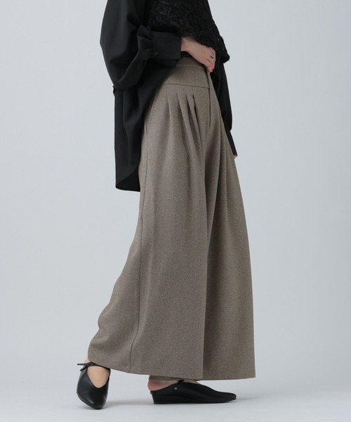 LEPSIM（レプシィム）の「メニータックワイドパンツ　638797（その他パンツ・レディース・ベージュ系その他/ブラック・FREE）」の10枚目の写真