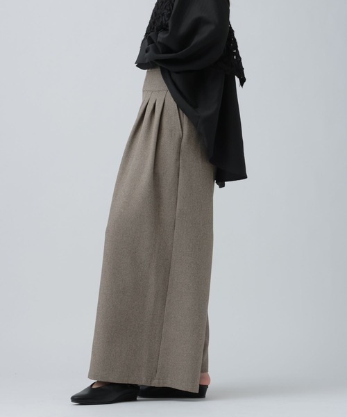 LEPSIM（レプシィム）の「メニータックワイドパンツ　638797（その他パンツ・レディース・ベージュ系その他/ブラック・FREE）」の11枚目の写真