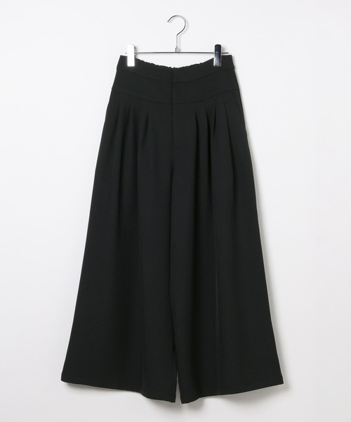 LEPSIM（レプシィム）の「メニータックワイドパンツ　638797（その他パンツ・レディース・ベージュ系その他/ブラック・FREE）」の15枚目の写真