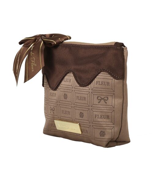 Maison de FLEUR（メゾンドフルール）の「FLEURチョコレートポーチ（ポーチ・レディース・ブラウン・FREE）」の10枚目の写真