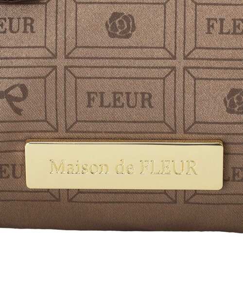Maison de FLEUR（メゾンドフルール）の「FLEURチョコレートポーチ（ポーチ・レディース・ブラウン・FREE）」の5枚目の写真