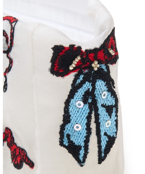 UNDERCOVER（アンダーカバー）の「UC1F1P01（ポーチ・レディース・オフホワイト・FREE）」の5枚目の写真