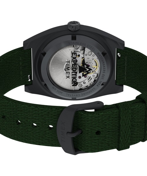 TIMEX（タイメックス）の「TIMEX/タイメックス Expedition Capstone Automatic 腕時計 TX-TW2Y39800 メンズ（アナログ腕時計・メンズ・ブラック・FREE）」の3枚目の写真
