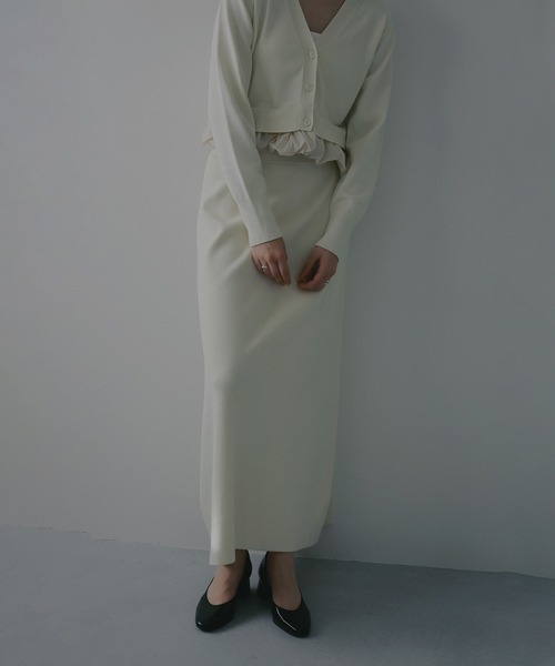 V NECK KNIT SET UP（セットアップ）｜MANOF（マノフ）のファッション