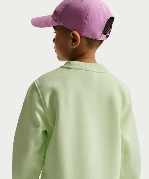 NIKE(ナイキ)の「ナイキ NIKE ナイキ YTH NSW クラブ LBR フリース L/S クルー(スウェット・キッズ・サンドグレー/ペールイエロー/ネイビー・130cm/140cm/150cm/160cm)」の18枚目の写真