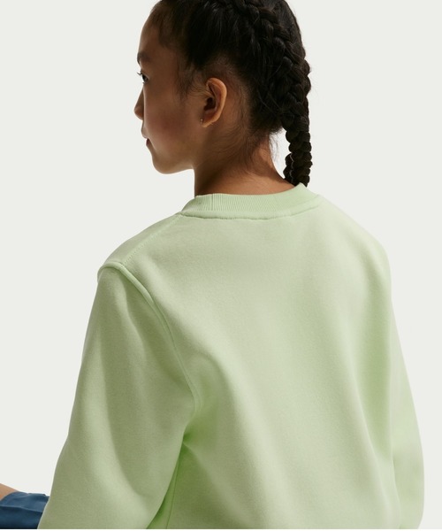 NIKE(ナイキ)の「ナイキ NIKE ナイキ YTH NSW クラブ LBR フリース L/S クルー(スウェット・キッズ・サンドグレー/ペールイエロー/ネイビー・130cm/140cm/150cm/160cm)」の19枚目の写真