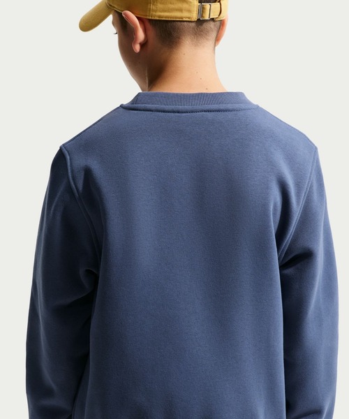 NIKE(ナイキ)の「ナイキ NIKE ナイキ YTH NSW クラブ LBR フリース L/S クルー(スウェット・キッズ・サンドグレー/ペールイエロー/ネイビー・130cm/140cm/150cm/160cm)」の13枚目の写真