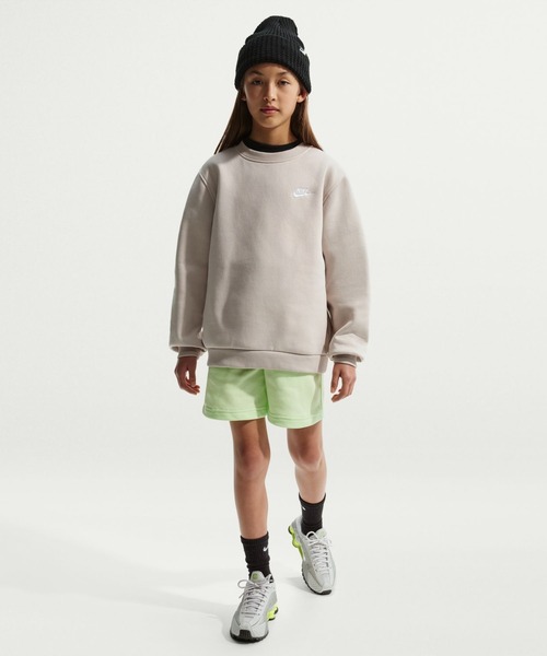NIKE(ナイキ)の「ナイキ NIKE ナイキ YTH NSW クラブ LBR フリース L/S クルー(スウェット・キッズ・サンドグレー/ペールイエロー/ネイビー・130cm/140cm/150cm/160cm)」の10枚目の写真