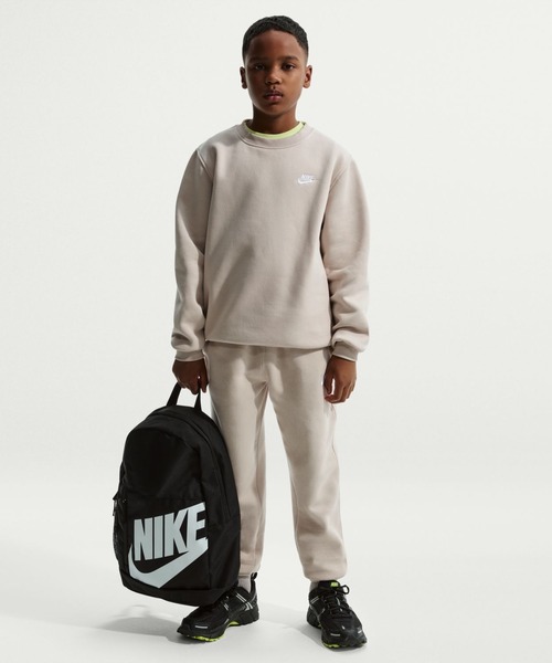 NIKE(ナイキ)の「ナイキ NIKE ナイキ YTH NSW クラブ LBR フリース L/S クルー(スウェット・キッズ・サンドグレー/ペールイエロー/ネイビー・130cm/140cm/150cm/160cm)」の9枚目の写真