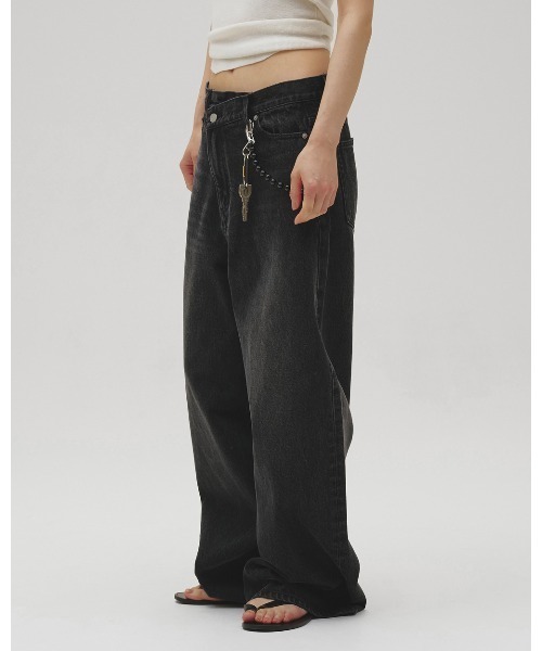 TODAYFUL（トゥデイフル）の「Henry's Denim（デニムパンツ・レディース・ブラック・26inch/25inch/24inch/23inch）」の7枚目の写真