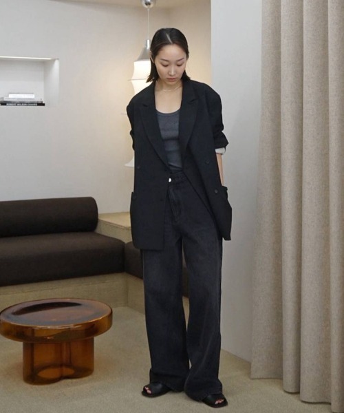 TODAYFUL(トゥデイフル)の「Henry's Denim(デニムパンツ・レディース・ブラック・26inch/25inch/24inch/23inch)」の20枚目の写真