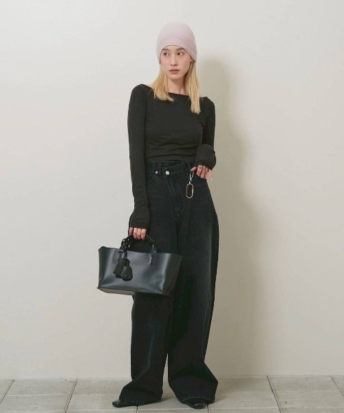 TODAYFUL(トゥデイフル)の「Henry's Denim(デニムパンツ・レディース・ブラック・26inch/25inch/24inch/23inch)」の22枚目の写真