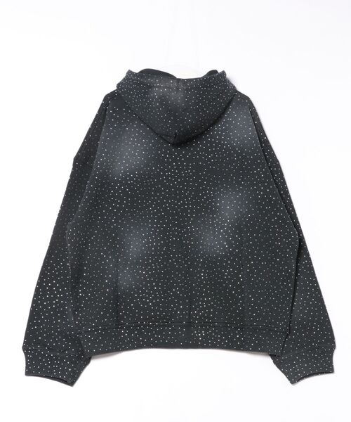 BREATH(ブレス)の「SCRIPT LOGO FADE RHINESTONE ZIP UP HOODIE(パーカー・メンズ・ライトブルー/ブラック・X-LARGE/LARGE/SMALL/MEDIUM/XX-LARGE)」の11枚目の写真