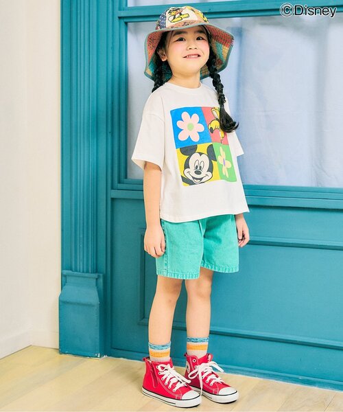 Disney(ディズニー)の「ディズニーキャラクター / リメイクハット(ハット・キッズ・カーキ/レインボー・54/52/50/56)」の3枚目の写真