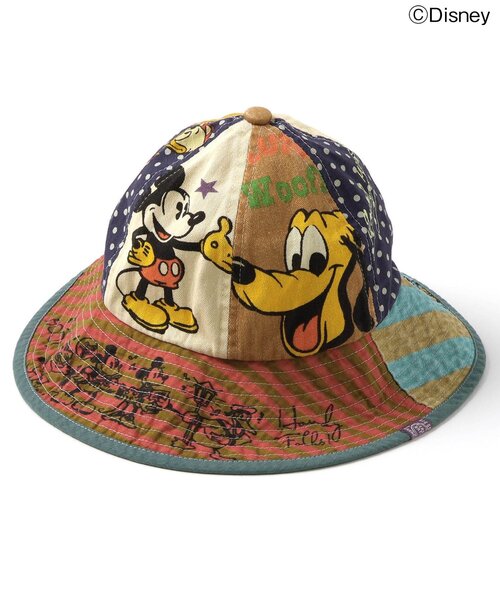 Disney(ディズニー)の「ディズニーキャラクター / リメイクハット(ハット・キッズ・カーキ/レインボー・54/52/50/56)」の6枚目の写真