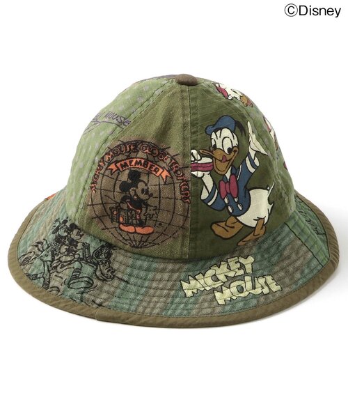 Disney(ディズニー)の「ディズニーキャラクター / リメイクハット(ハット・キッズ・カーキ/レインボー・54/52/50/56)」の7枚目の写真