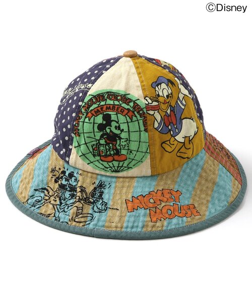 Disney(ディズニー)の「ディズニーキャラクター / リメイクハット(ハット・キッズ・カーキ/レインボー・54/52/50/56)」の8枚目の写真