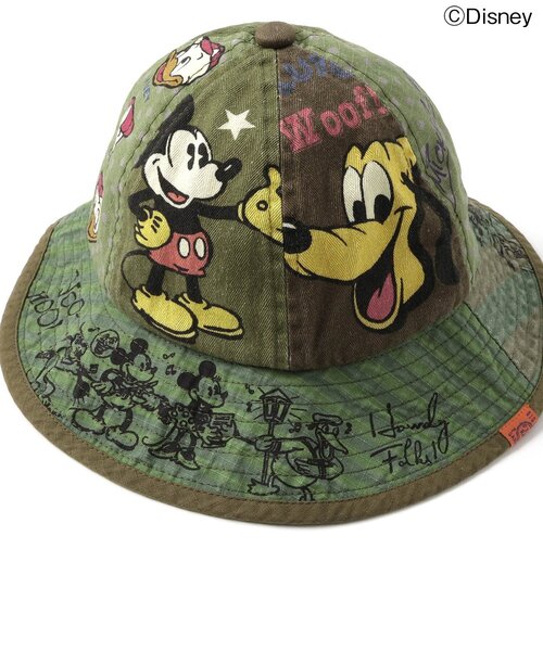 Disney(ディズニー)の「ディズニーキャラクター / リメイクハット(ハット・キッズ・カーキ/レインボー・54/52/50/56)」の9枚目の写真
