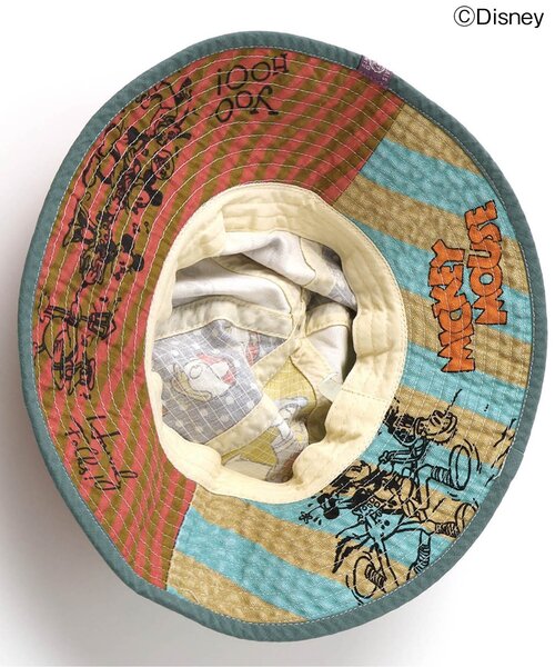 Disney(ディズニー)の「ディズニーキャラクター / リメイクハット(ハット・キッズ・カーキ/レインボー・54/52/50/56)」の13枚目の写真