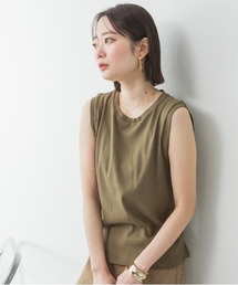 aity（アイティ）の「M-4L ラウンドネックノースリーブトップス（タンクトップ）」