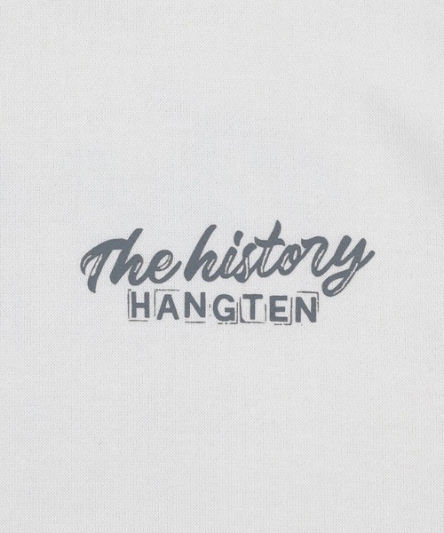 HANGTEN(ハンテン)の「【HANGTEN/ハンテン】裏毛バックプリントトレーナー スウェット クルーネック サーフ カジュアル ストリート アメカジ(スウェット・メンズ・グリーン/アイボリー/グレー/ブラック・MEDIUM/LARGE/X-LARGE)」の11枚目の写真