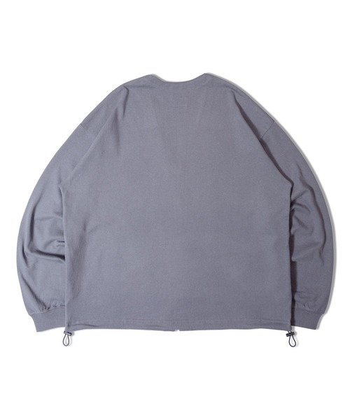 Mountain Mania(マウンテンマニア)の「MOUNTAIN MANIA BL ZIPカーデ(カーディガン/ボレロ・メンズ・ブラック/チャコール/ベージュ・M/L/XL)」の7枚目の写真