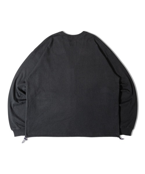 Mountain Mania(マウンテンマニア)の「MOUNTAIN MANIA BL ZIPカーデ(カーディガン/ボレロ・メンズ・ブラック/チャコール/ベージュ・M/L/XL)」の5枚目の写真