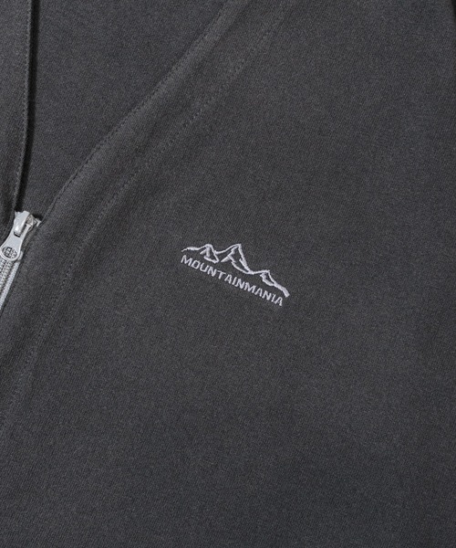 Mountain Mania(マウンテンマニア)の「MOUNTAIN MANIA BL ZIPカーデ(カーディガン/ボレロ・メンズ・ブラック/チャコール/ベージュ・M/L/XL)」の11枚目の写真