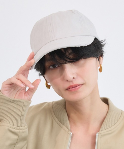 BARNYARDSTORM（バンヤードストーム）の「BARNYARDSTORM / ヴィンテージ風CAP（キャップ・レディース・サンドグレー/ライトグレー・FREE）」の22枚目の写真