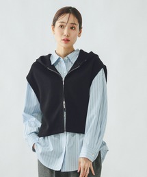 GLOBAL WORK | WフェイスZIPベスト/642810(ベスト)