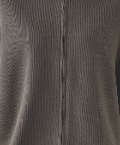 GLOBAL WORK（グローバルワーク）の「WフェイスZIPベスト/642810（ベスト・レディース・ブラック/モカ・MEDIUM/LARGE）」の20枚目の写真