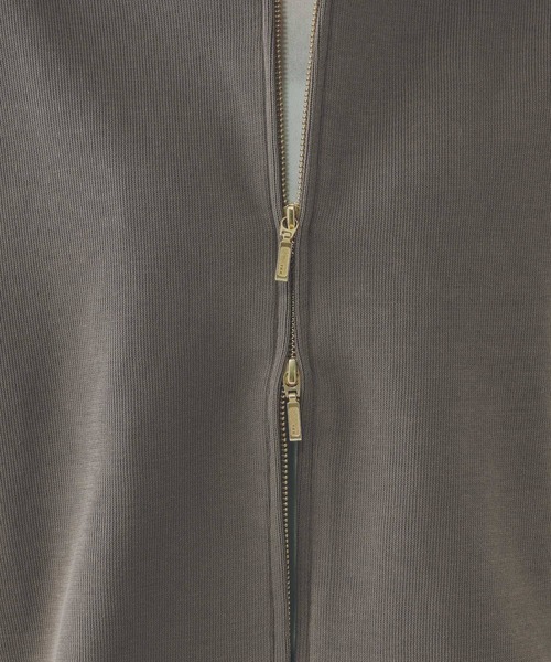 GLOBAL WORK（グローバルワーク）の「WフェイスZIPベスト/642810（ベスト・レディース・ブラック/モカ・MEDIUM/LARGE）」の18枚目の写真