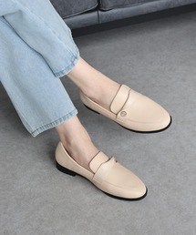 BLUEEAST | ゴールドモチーフローファー(ローファー)