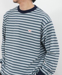 DANTON | 【DANTON/ダントン】DT-C0200TCB STRIPE LONG SLEEVE T-SHIRT 26SS(Tシャツ/カットソー)