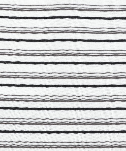 DANTON（ダントン）の「【DANTON/ダントン】ロゴボーダー長袖Tシャツ/STRIPE LONG SLEEVE T-SHIRT/DT-C0200TCB/26SS（Tシャツ/カットソー・メンズ・ブルー系その他/ホワイト系その他・S/L/XL/M）」の15枚目の写真