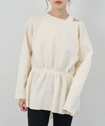 SHENERY | 3WAYペプラムカーディガン(カーディガン/ボレロ)