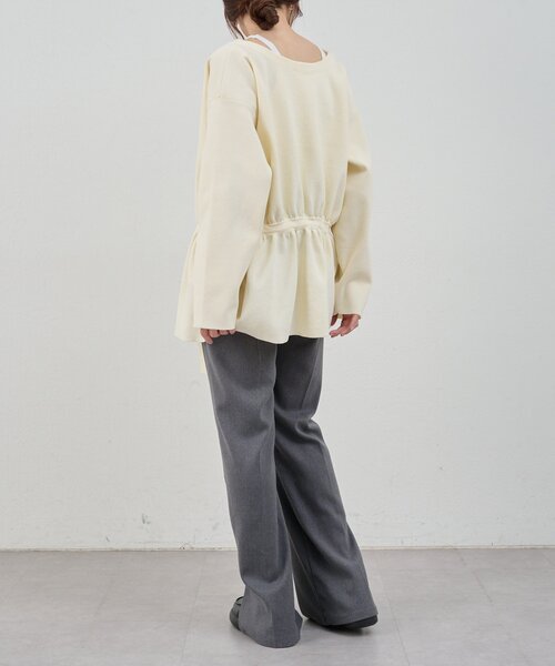 SHENERY（シーナリー）の「3WAYペプラムカーディガン（カーディガン/ボレロ・レディース・ブラック/パープル/オフホワイト・FREE）」の20枚目の写真