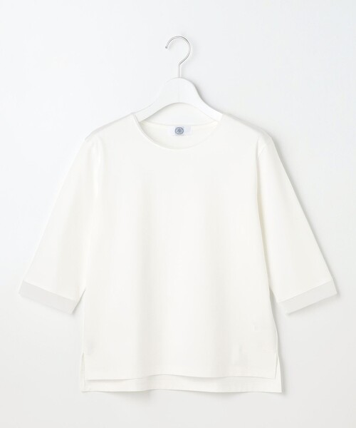 J.PRESS Ladies(J.プレス レディス)の「【シーンレスに活躍】スムースジャージー カットソー(Tシャツ/カットソー・レディース・ホワイト系/ライトイエロー系/ライトグレー系/ブラック系・SMALL)」の16枚目の写真