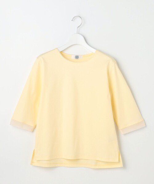J.PRESS Ladies(J.プレス レディス)の「【シーンレスに活躍】スムースジャージー カットソー(Tシャツ/カットソー・レディース・ホワイト系/ライトイエロー系/ライトグレー系/ブラック系・SMALL)」の18枚目の写真