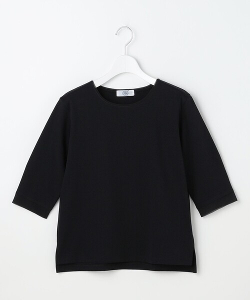 J.PRESS Ladies(J.プレス レディス)の「【シーンレスに活躍】スムースジャージー カットソー(Tシャツ/カットソー・レディース・ホワイト系/ライトイエロー系/ライトグレー系/ブラック系・SMALL)」の19枚目の写真