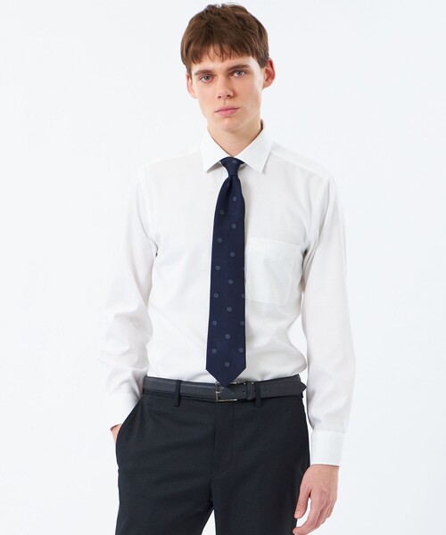 MACKINTOSH PHILOSOPHY(マッキントッシュ フィロソフィー)の「オックス/ストライプ/チェック/セミワイドシャツ(シャツ/ブラウス・メンズ・ライトブルー/ブルー系その他3/ブルー/ホワイト・40/38)」の2枚目の写真